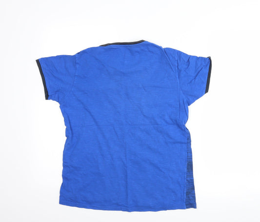 Losan Boys Blue Basic T-Shirt Size 16 Years - surf