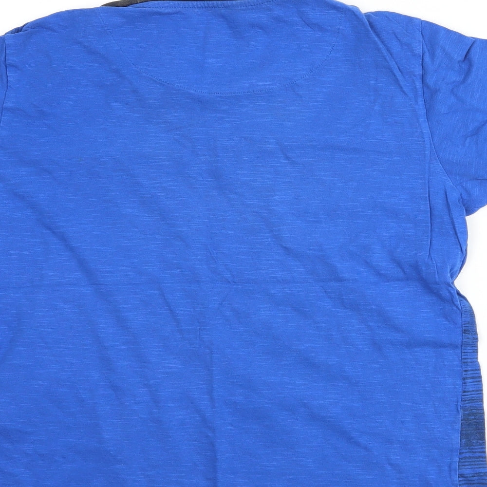Brand and care label for Losan boys’ blue basic t-shirt, size 16, years - surf