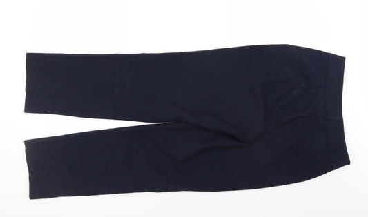 ASOS Womens Blue Trousers Size 10 L28 in