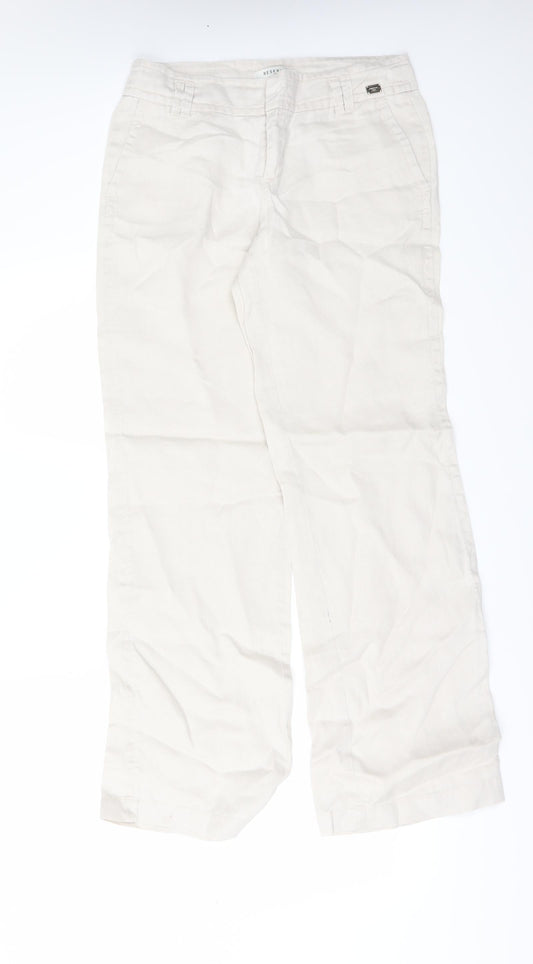 RESERVED Womens Beige Trousers Size 36 L31 in