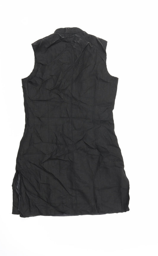 NEXT Womens Black Tunic Tank Size 10