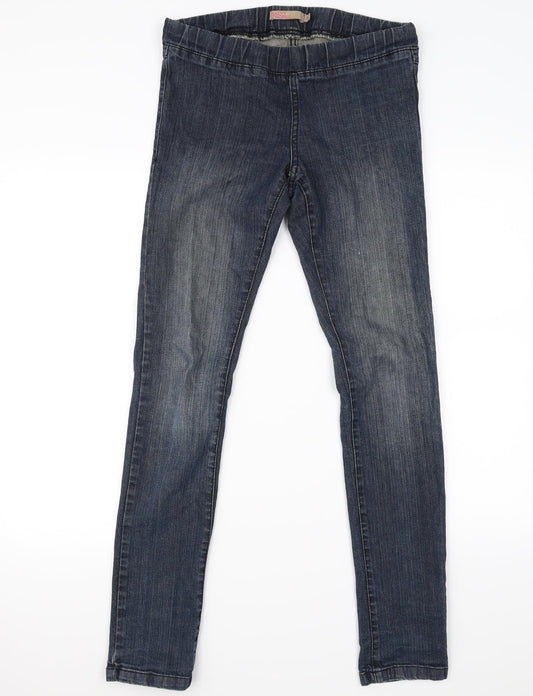 Saint Tropez Womens Blue Jegging Trousers Size 36 in L30 in