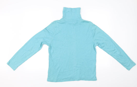 EWM Womens Blue Pullover Jumper Size 14
