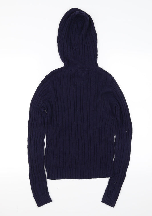 New Look Womens Blue Pullover Jumper Size 10
