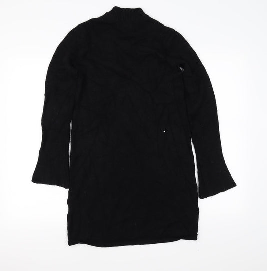 Amisu Womens Black A-Line Size 8