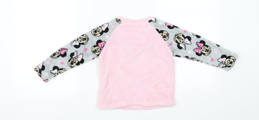 Disney Girls Pink Top Pyjama Top Size 2-3 Years
