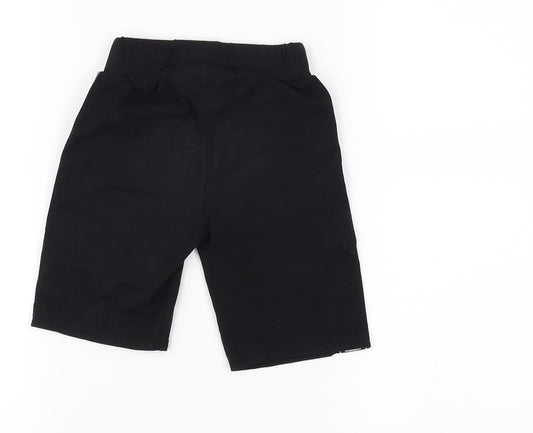 Preworn Womens Black Sweat Shorts Size 4