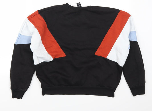 New Look Girls Multicoloured Colourblock Pullover Sweatshirt Size 14-15 Years