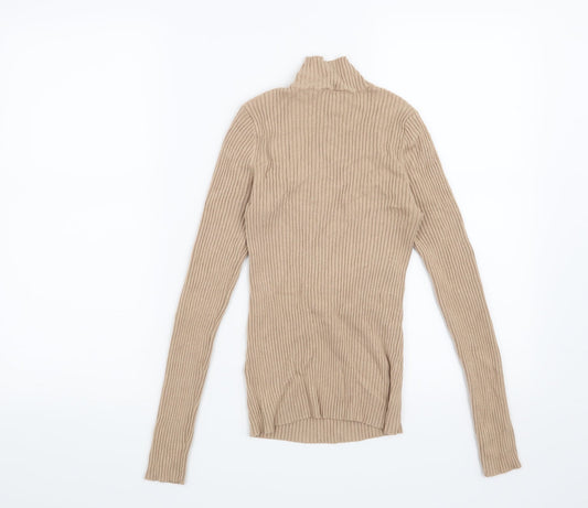 Warehouse Womens Brown Pullover Jumper Size 8