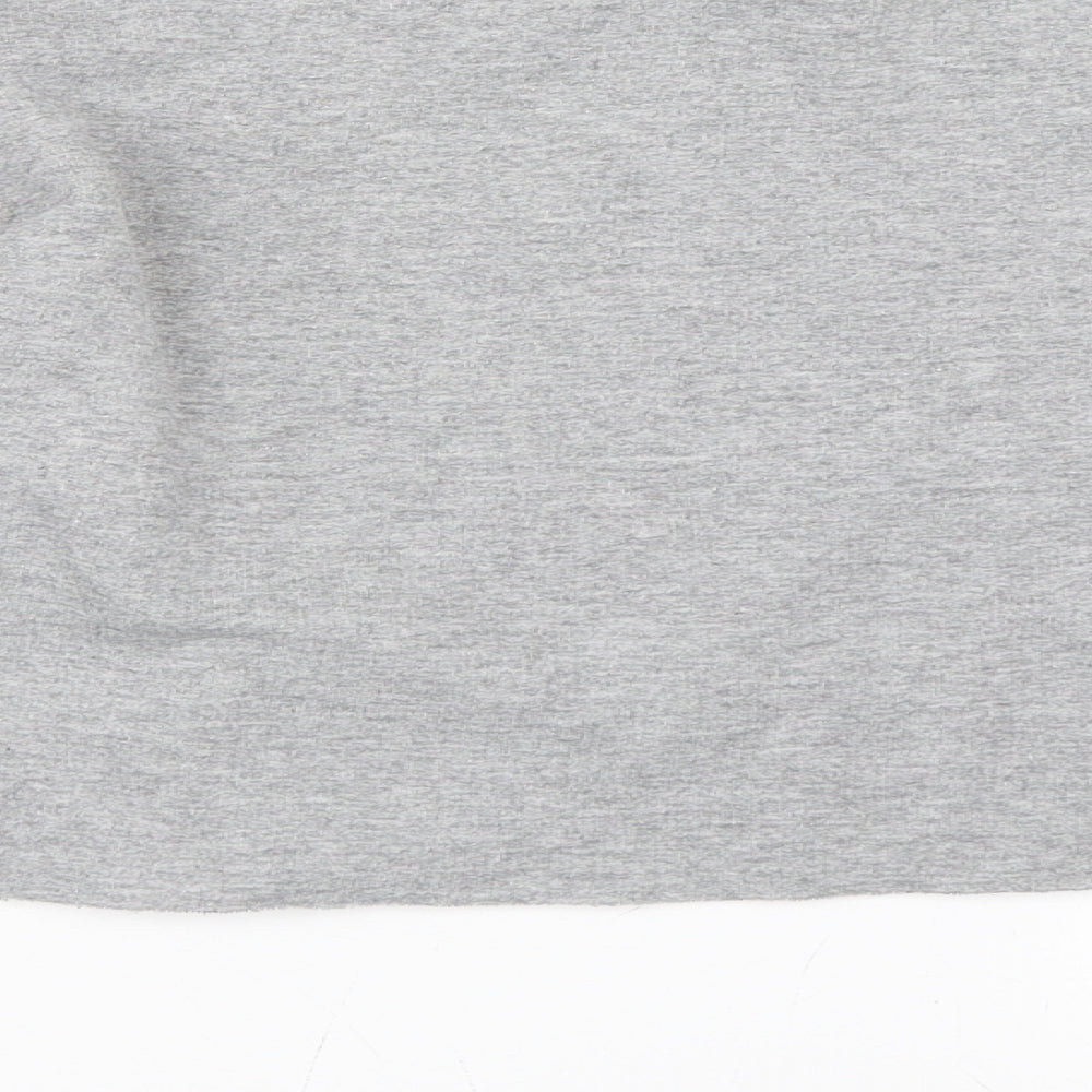 Missguided Womens Grey Pullover Sweatshirt Size S