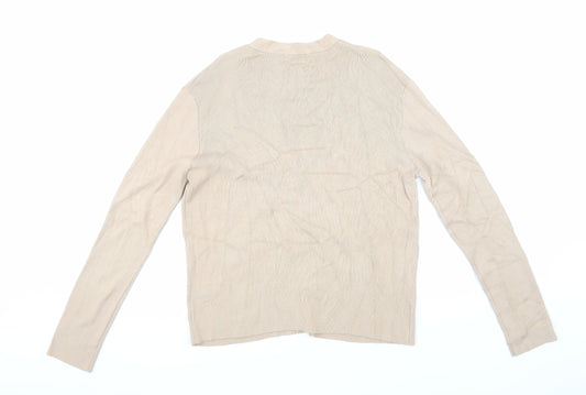 Linea Womens Beige Cardigan Jumper Size L