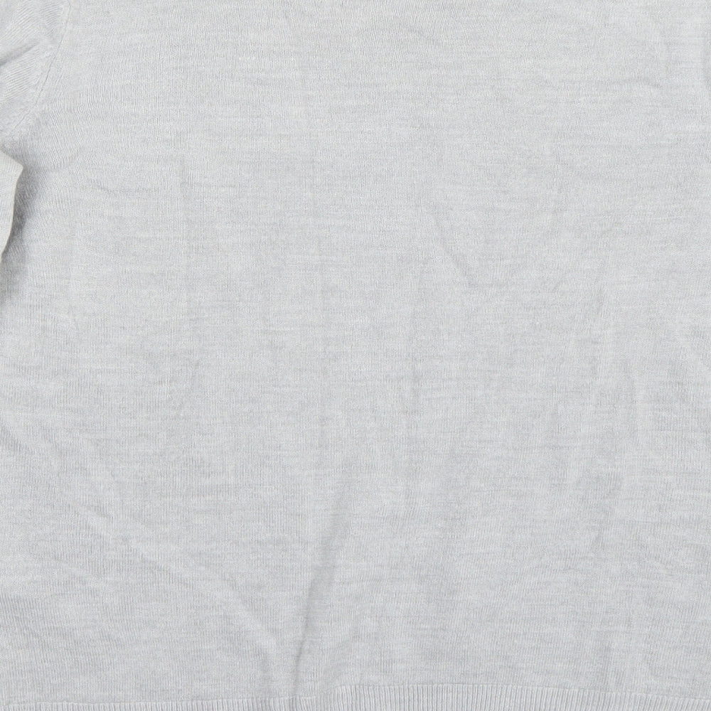 Marks and Spencer Womens Grey Pullover Jumper Size 14