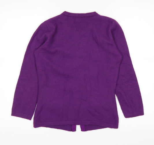 Kaliko Womens Purple Cardigan Jumper Size 8