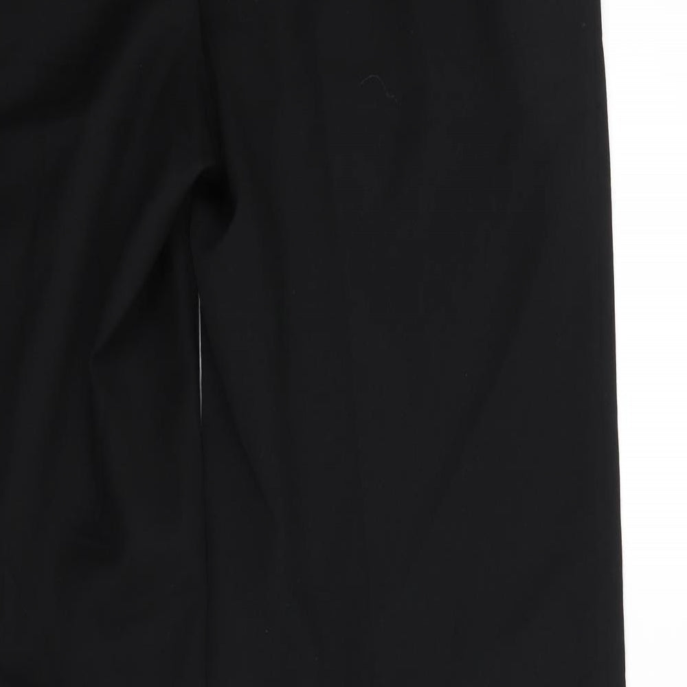 Brand and care label for Next women’s black trousers, size UK 36, 30-inch leg