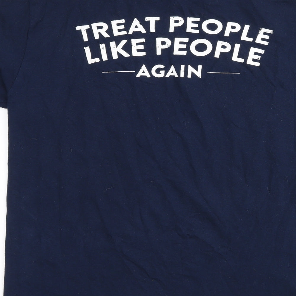 Gildan Mens Blue T-Shirt Size M - baggage flint,MI