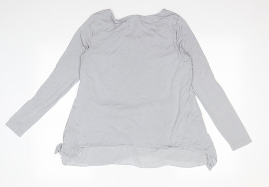Phase Eight Womens Grey Pullover Sweatshirt Size 8
