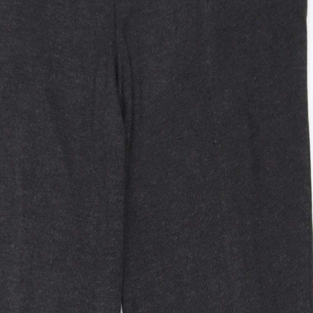 Marks and Spencer Womens Grey Trousers Size 12 L27 in