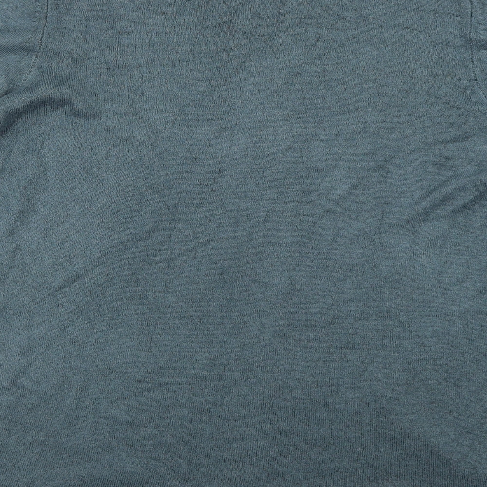 Marks and Spencer Womens Blue Pullover Jumper Size 14