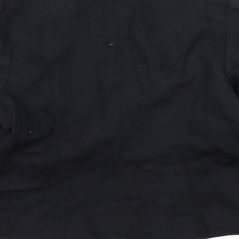 Coldwater Creek Womens Blue Jacket Size 10