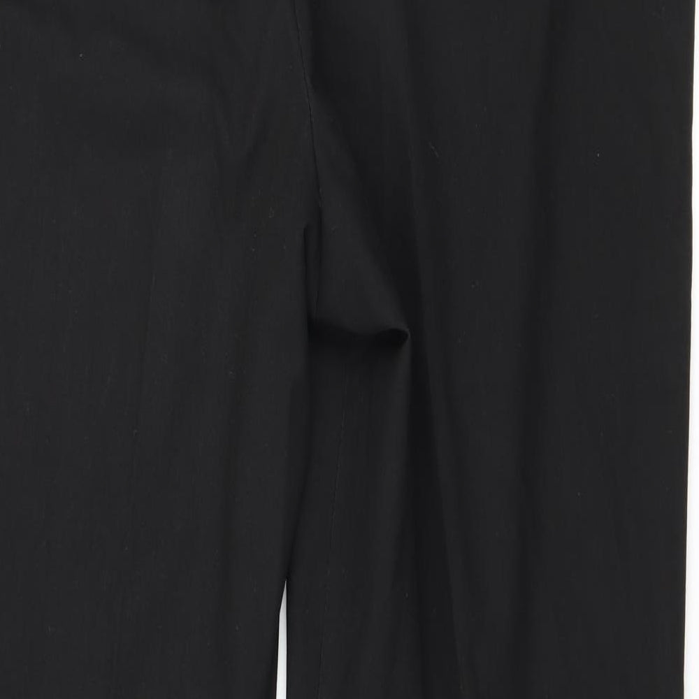 Ann Taylor Womens Black Trousers Size 12 L29 in