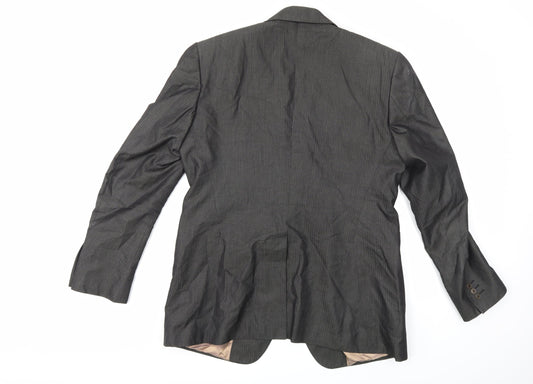 Emanuel Ungaro Mens Grey Jacket Suit Jacket Size 40