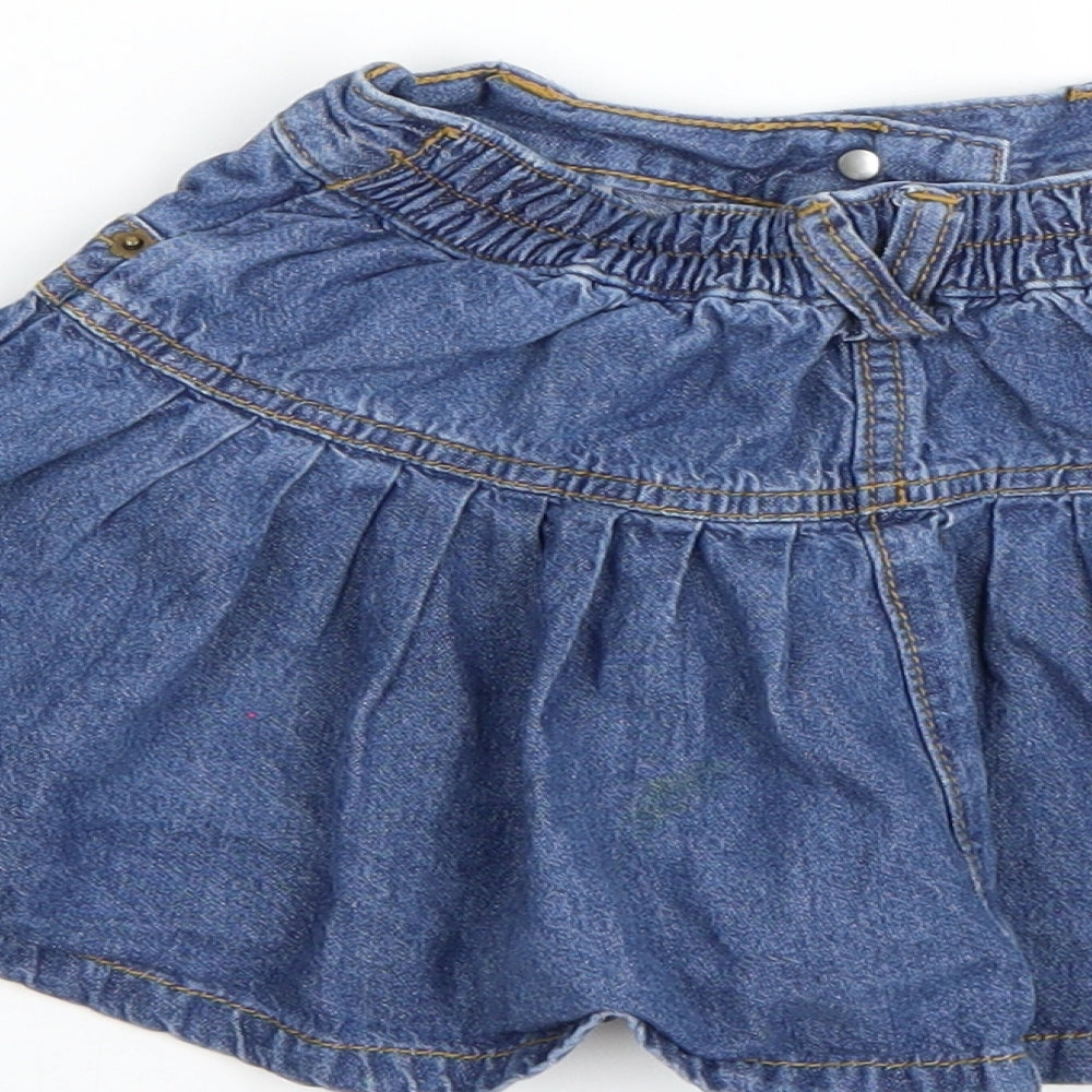 George Girls Blue A-Line Skirt Size 3-4 Years