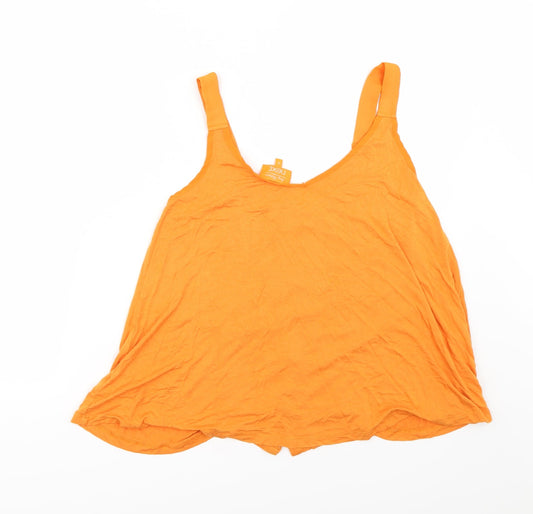 NEXT Womens Orange Basic Tank Size 8