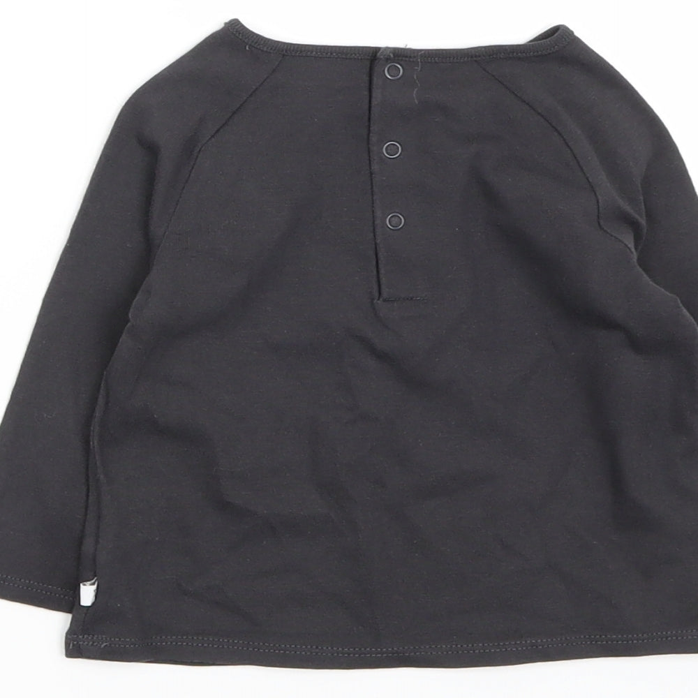NEXT Boys Grey Basic T-Shirt Size 6-9 Months
