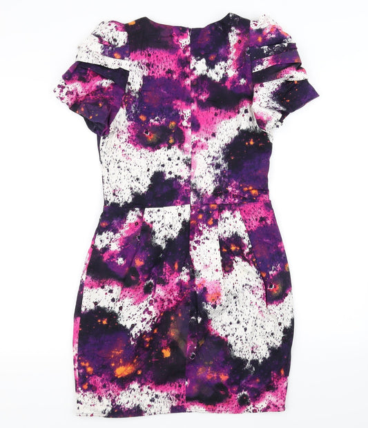 NEXT Womens Multicoloured Fit & Flare Size 8