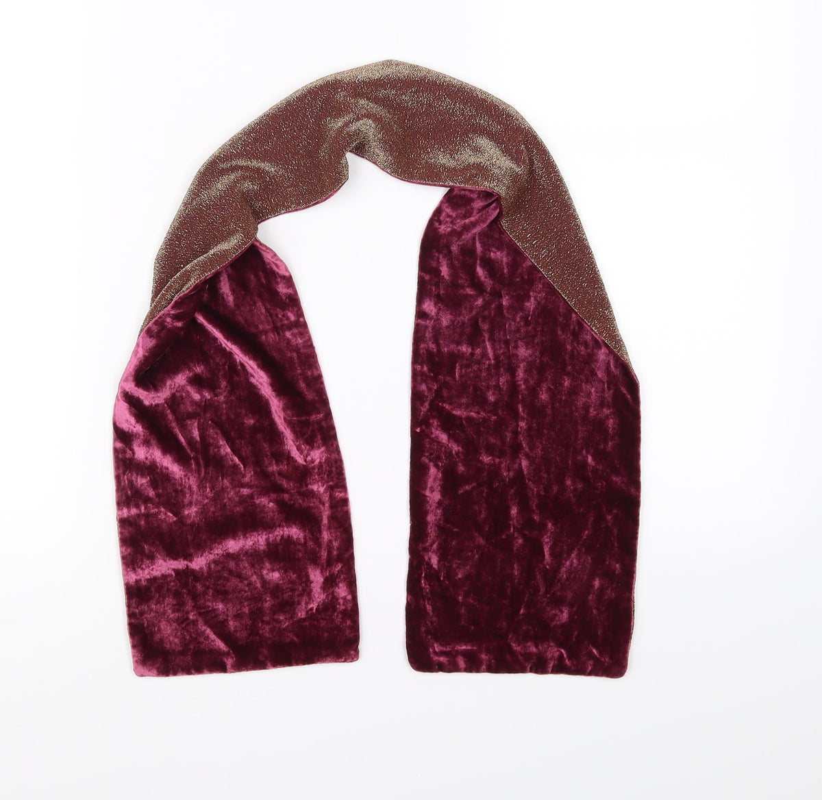 Additional front view of Preworn Purple Shawl/Wrap