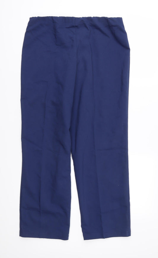 Country Collection Womens Blue Trousers Size M L27 in