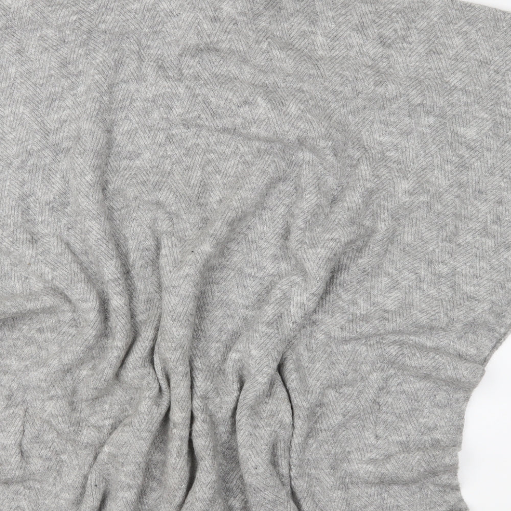 Brand and care label for Next women’s grey knit jumper, size L