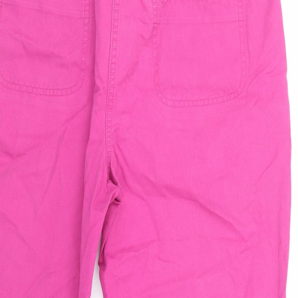 Marks and Spencer Womens Purple Trousers Size 14 L20 in