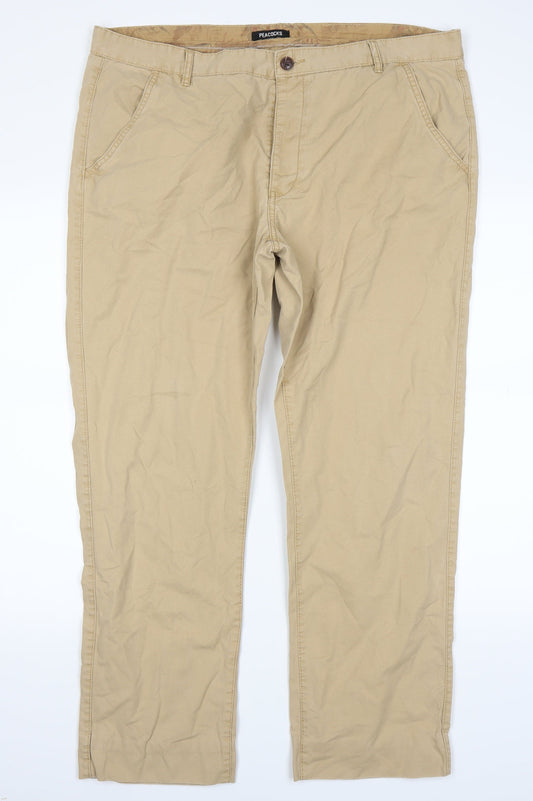 Peacocks Womens Trousers Size 34 L29 in