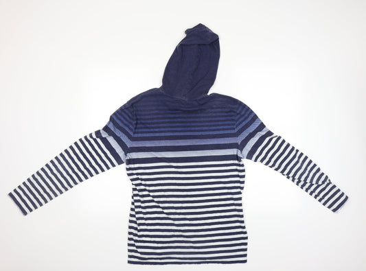 American Rag Womens Blue Striped Size 10