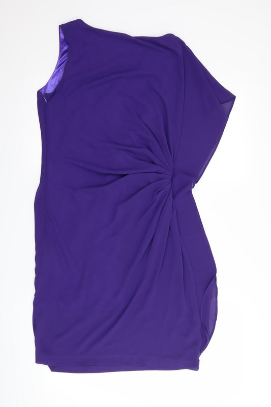 angelababy Womens Purple Bodycon Size S