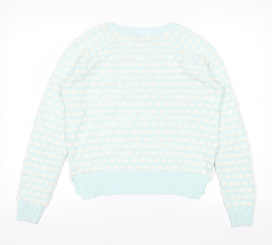 Papaya Womens Blue Pullover Jumper Size S