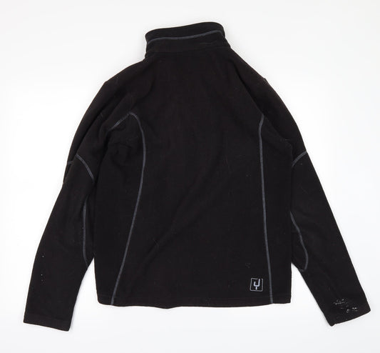 Ayacucho Boys Black Full Zip Jumper Size XL