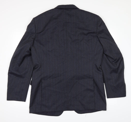 Odermark Mens Blue Jacket Suit Jacket Size 42