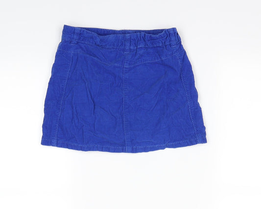 NEXT Girls Blue Mini Skirt Size 7 Years