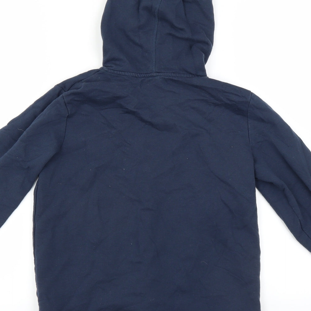 Abcd R Boys Blue Full Zip Hoodie Size 12 Years