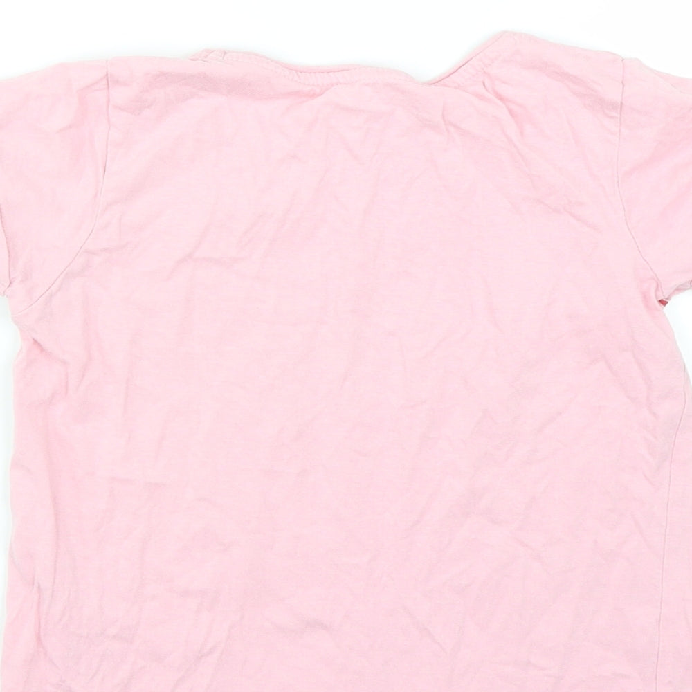 Primark Girls Pink Basic T-Shirt Size 8-9 Years - Beverly Hills