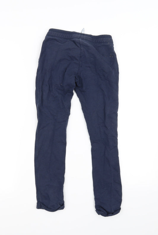 United Colors of Benetton Girls Blue Jogger Trousers Size M