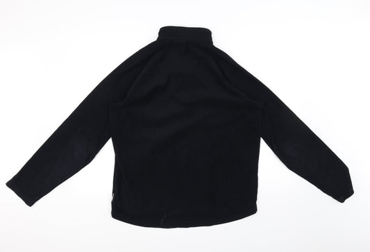 Preworn Mens Black Henley Jumper Size L