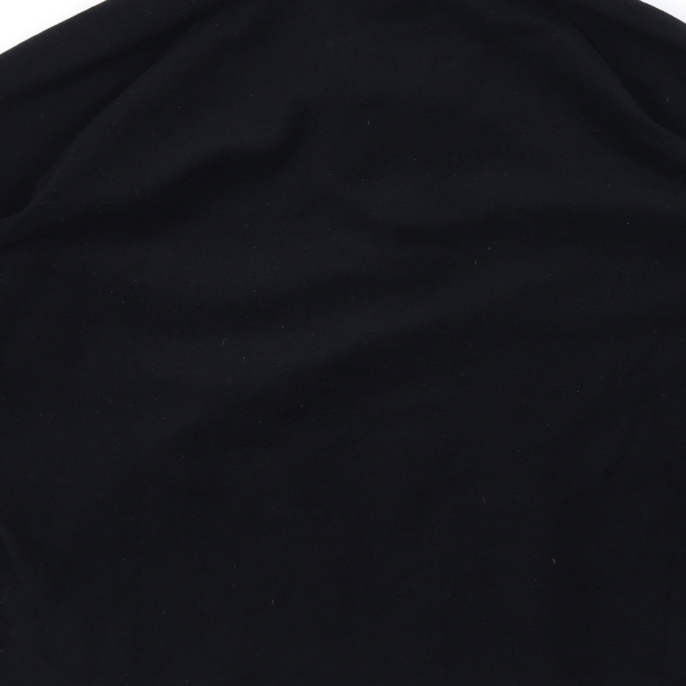 Preworn Mens Black Henley Jumper Size L