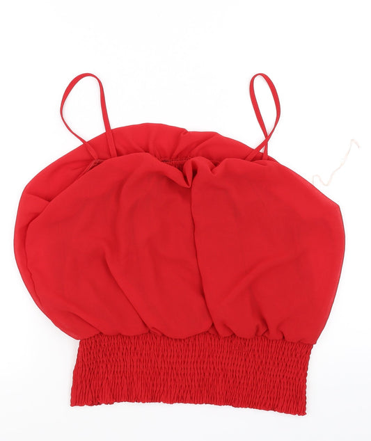 Preworn Womens Red Pullover Jumper Size M