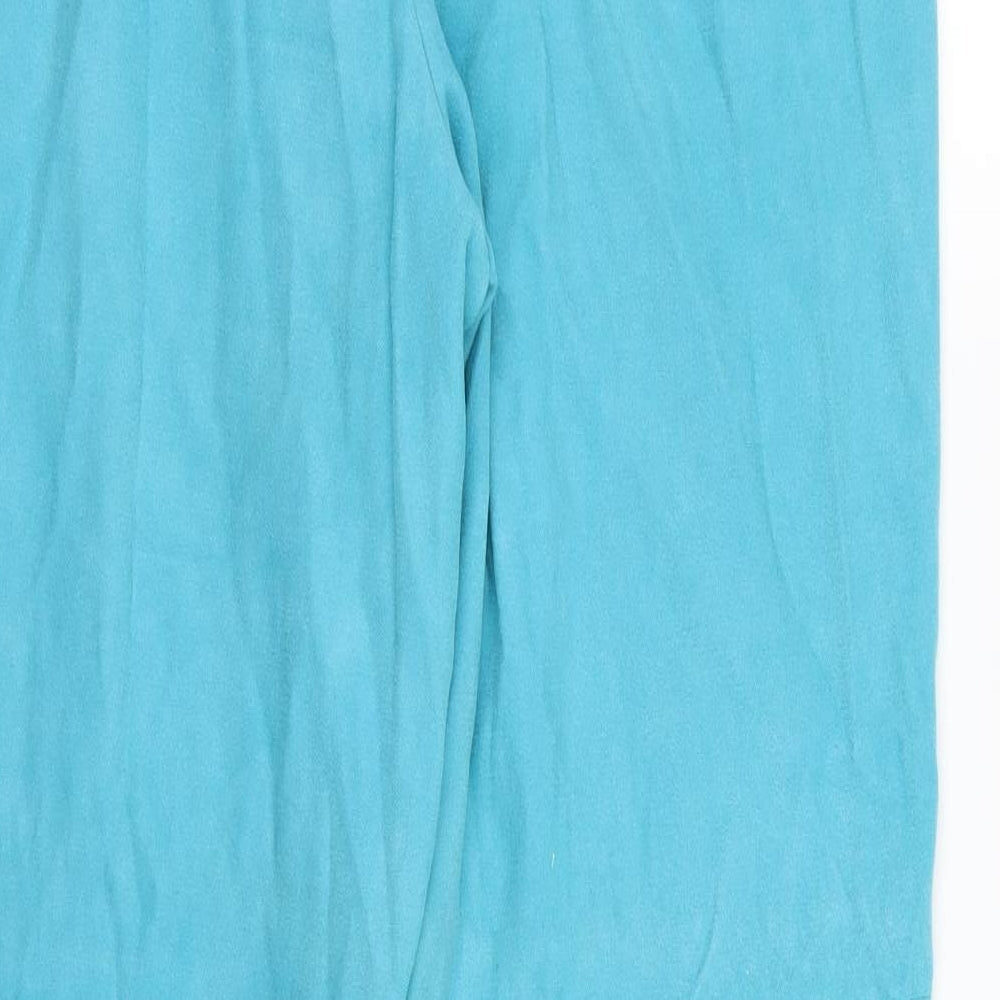 Almia Womens Blue Trousers Size 18 L31 in