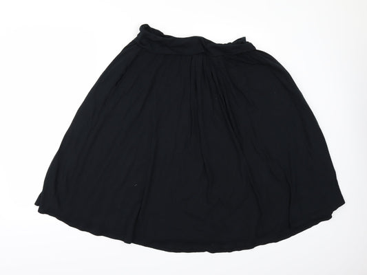 DKNY Pure Womens Black   A-Line Skirt Size 32 in