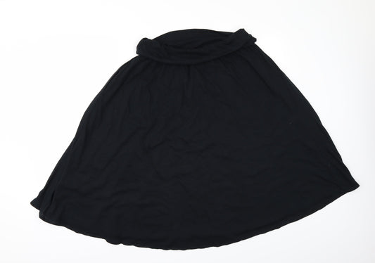 DKNY Pure Womens Black   A-Line Skirt Size 32 in