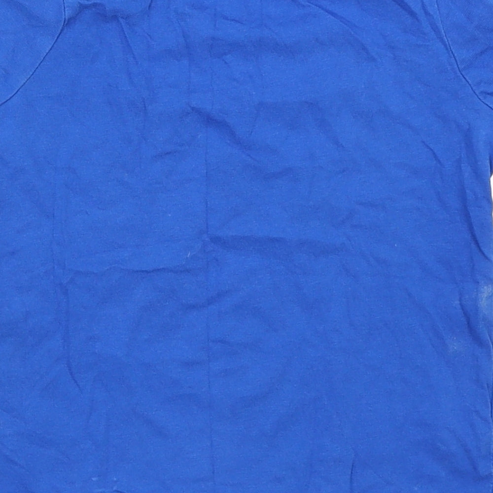 George Boys Blue Basic T-Shirt Size 2-3 Years - Shark